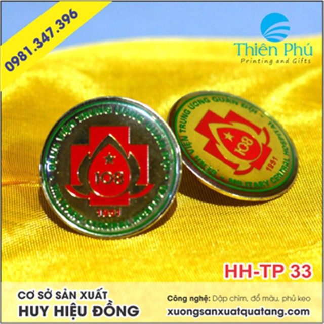 Huy hiệu đồng bệnh viện 108