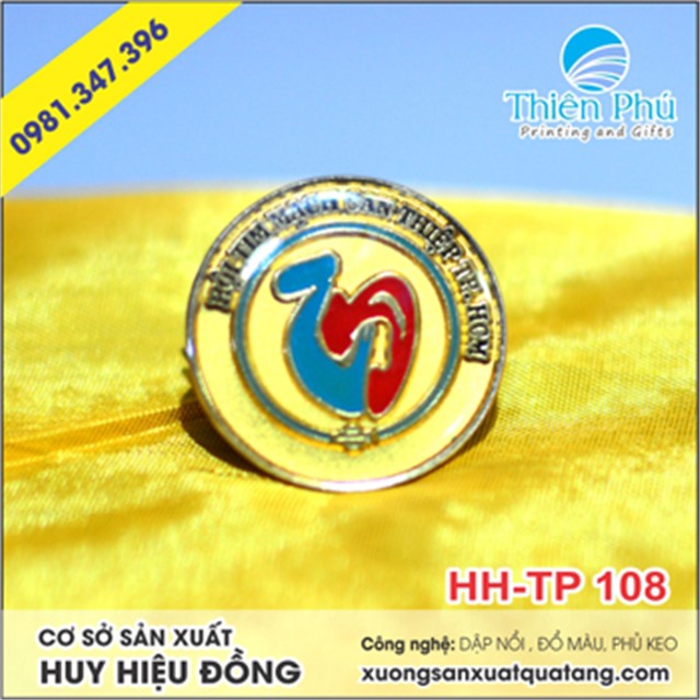 Huy hiệu đồng bệnh viện tim tphcm