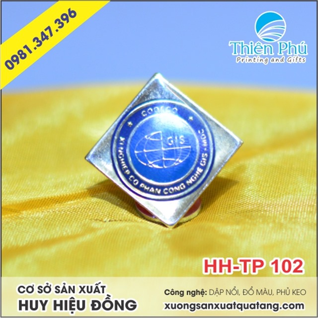 Huy hiệu đồng GIS