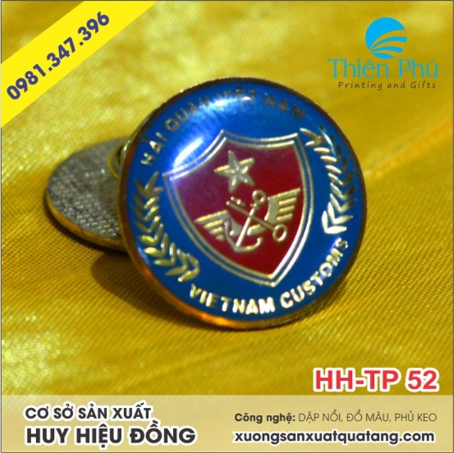 huy hiệu hải quan việt nam