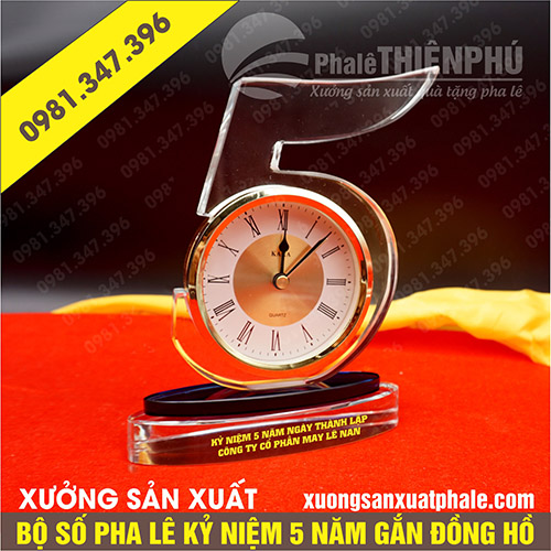 Bộ số pha lê 5 năm