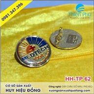 Huy hiệu đồng METEC