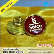 Huy hiệu đồng ăn mòn SOLCO