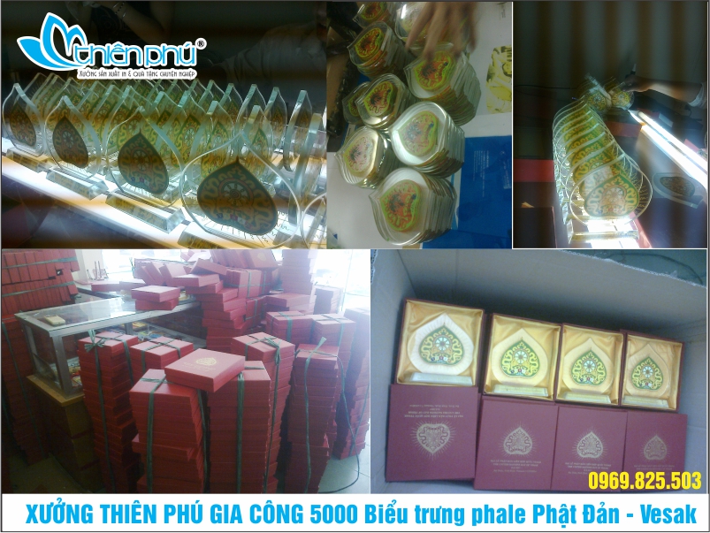 biểu trưng pha lê phật đản