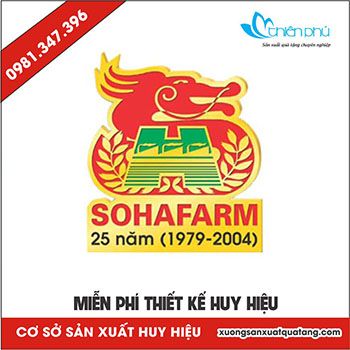 cơ sở sản xuất huy hiệu sohafarm