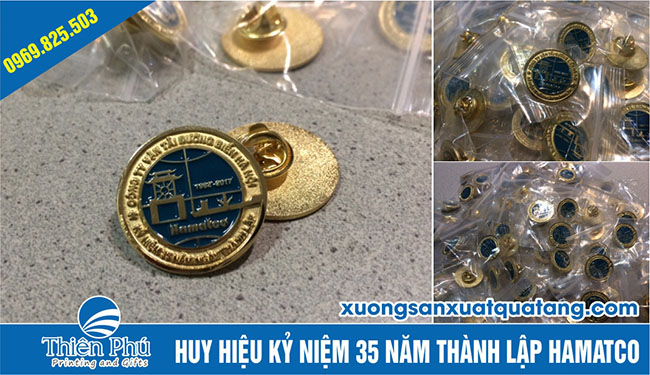 cơ sở sản xuất huy hiệu hamatco