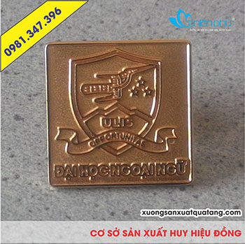 cơ sở sản xuất huy hiệu đồng trường đại học ngoại ngữ