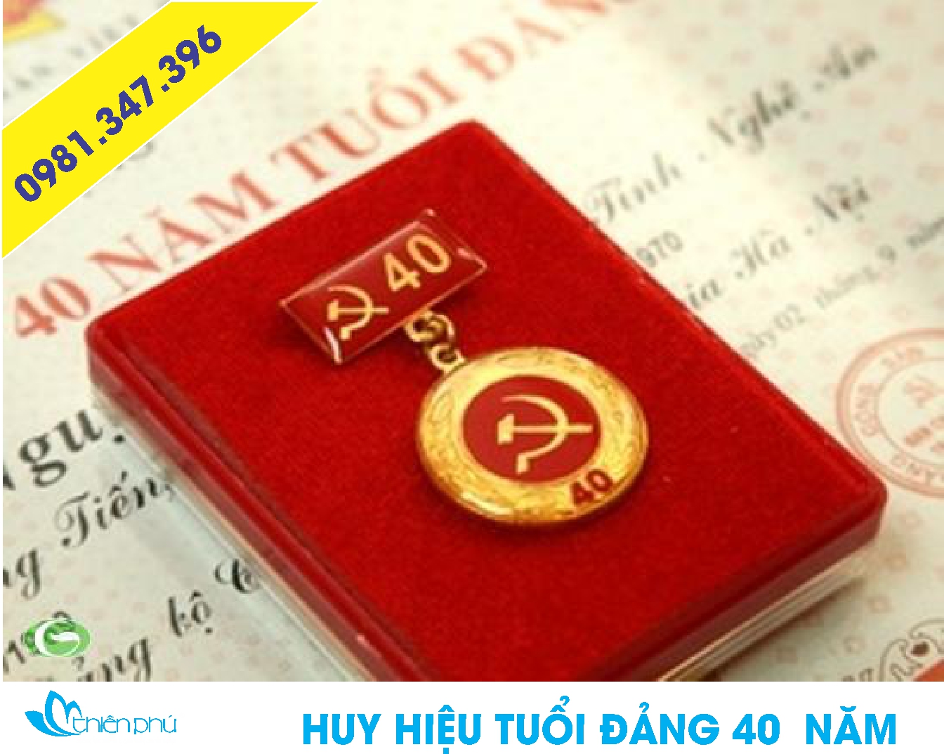 huy hiệu tuổi đảng