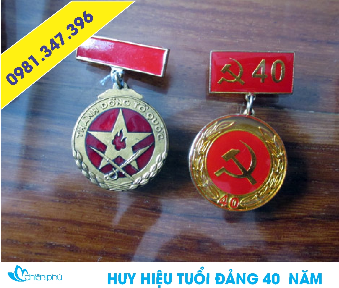 huy hiệu 30 năm tuổi đảng