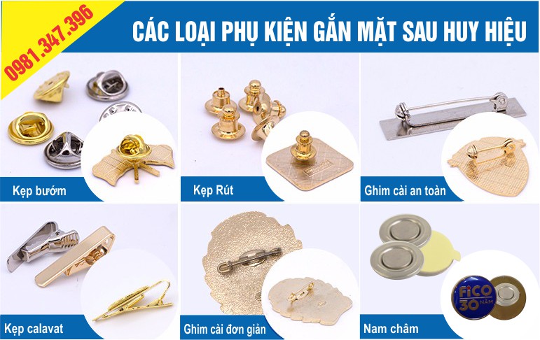 phụ kiện huy hiệu