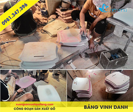 sản xuất bảng vinh danh gỗ đồng