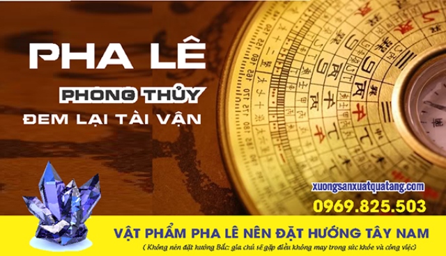 Ý nghĩa quà tặng pha lê trong phong thủy